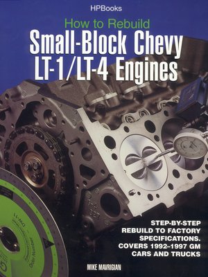 cover image of Rebuild LT1 / LT4 Small-Block Chevy Engines HP1393